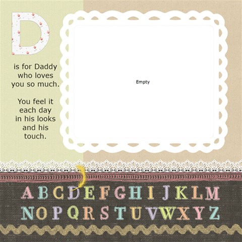 Haley s Abc Book 2009 To Print By Lisa 12 x12  Scrapbook Page - 6