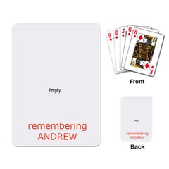 THE ONE1 - Playing Cards Single Design (Rectangle)