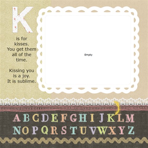 Haley s Abc Book 2009 To Print By Lisa 12 x12 Scrapbook Page - 13 Haley s Abc Book 2009 To Print By Lisa 12 x12 Scrapbook Page - 13
