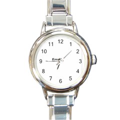 RELOJ NOVIOS - Round Italian Charm Watch