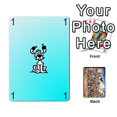 Asterix Battleline Deck1 By Alvise Fiume Front - Heart7