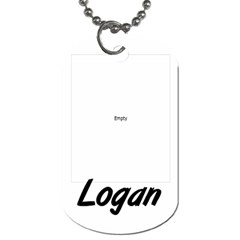 Dog Tag (One Side)