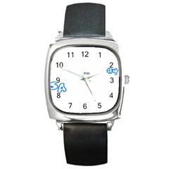 womans sa watch - Square Metal Watch