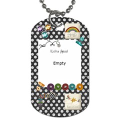 Keira 1 - Dog Tag (Two Sides)