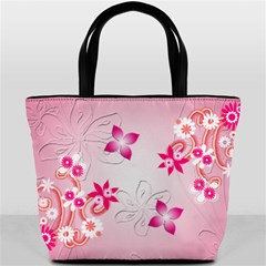 BOLSO FLORES - Bucket Bag