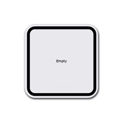 coldplay coasters - Rubber Coaster (Square)