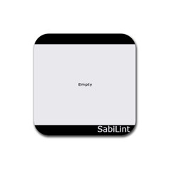 Posavasos 1 - Rubber Coaster (Square)