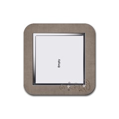 Tom2 coaster - Rubber Coaster (Square)