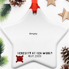 Serenity - Star Ornament (Two Sides)
