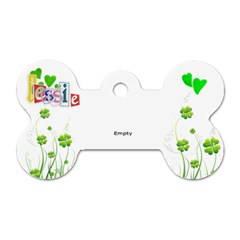 Jessie. :) - Dog Tag Bone (Two Sides)