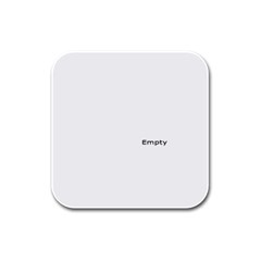 4 - Rubber Square Coaster (4 pack)