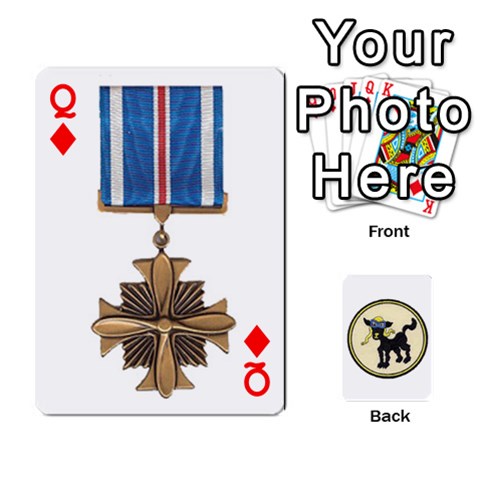 Queen Dads Wwii Deck By Matt Front - DiamondQ