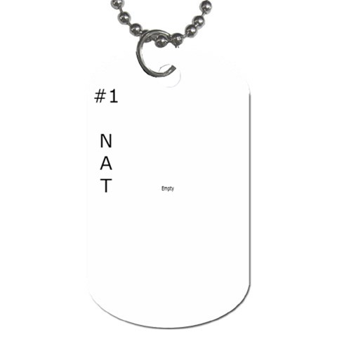 Goalie Dogtags By Natalie Paquin Front