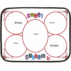 subham - 35 x27  Two Sides Fleece Blanket (Mini)