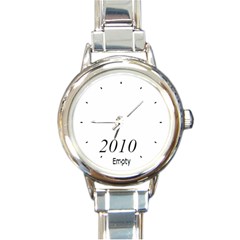 brewer - Round Italian Charm Watch