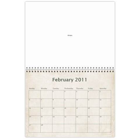 Mum s Calendar By Christine Feb 2011