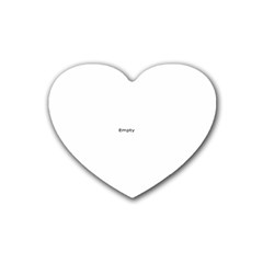 Sunset atop city - Rubber Coaster (Heart)