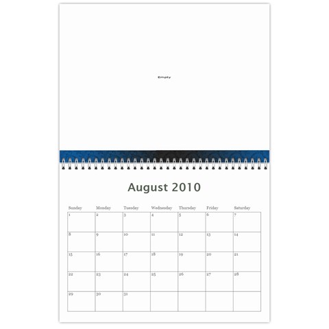 My Parents  2010 Calendar By Melissa Solito Aug 2010