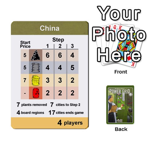 King Baub s Power Grid Resource Allocation Deck By Bob Menzel Front - HeartK