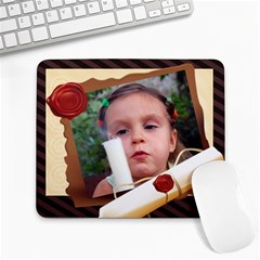 graduation - Large Mousepad