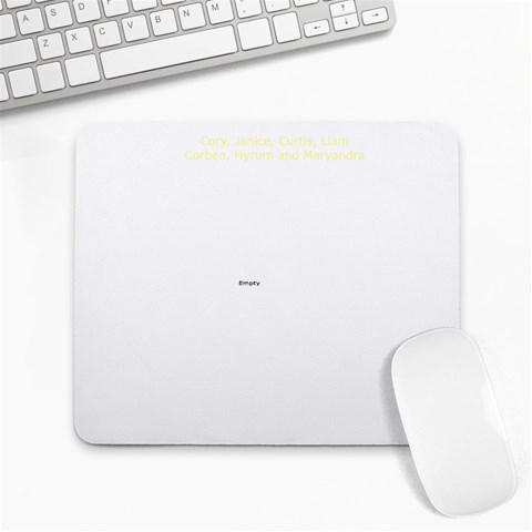 Miller Family Mousepad From October 2009 By Janice Miller Front