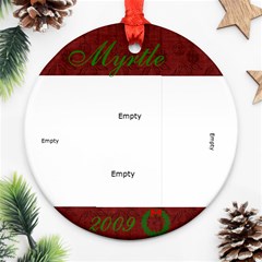 Myrtle 2009 ornament - Ornament (Round)