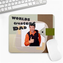 father day - Large Mousepad