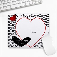 for Tom - Large Mousepad