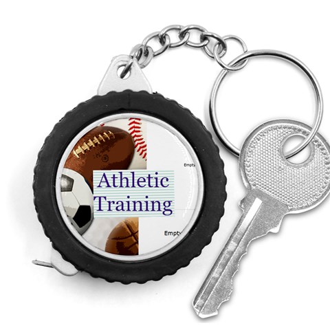 Sports Ball Tape Measure Key Chain 5 By Melissa Front