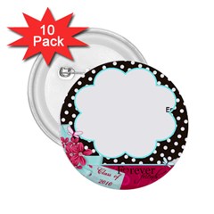 graduation - 2.25  Button (10 pack)