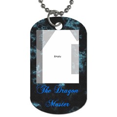 rj - Dog Tag (One Side)