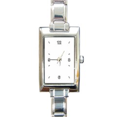 Rectangle Italian Charm Watch
