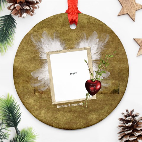 Memory Ornament By Anna Marie Front