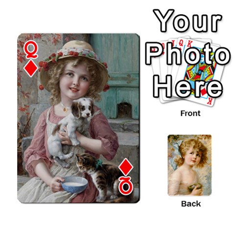 Queen Dogs, Cats And Children By Helen Norton By Helen Front - DiamondQ