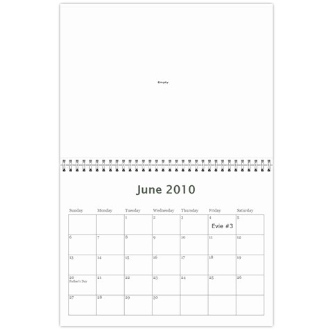 2010 Calendar By Brandy Jun 2010