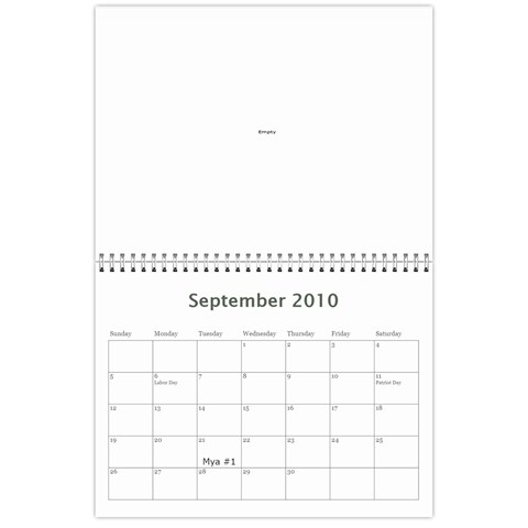2010 Calendar By Brandy Sep 2010