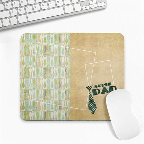 Super Dad Mouse Pad By Mikki Front