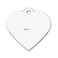 Dog Tag Heart (Two Sides)