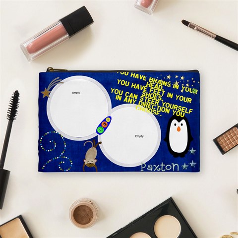Cosmetics Bag By Brooke Burnie Front