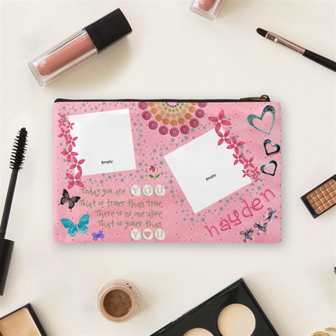 Cosmetics Bag By Brooke Burnie Back