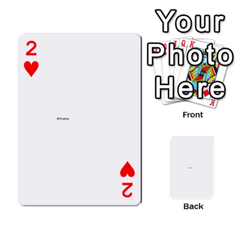 Deck Of Cards By Amy Losh Front - Heart2