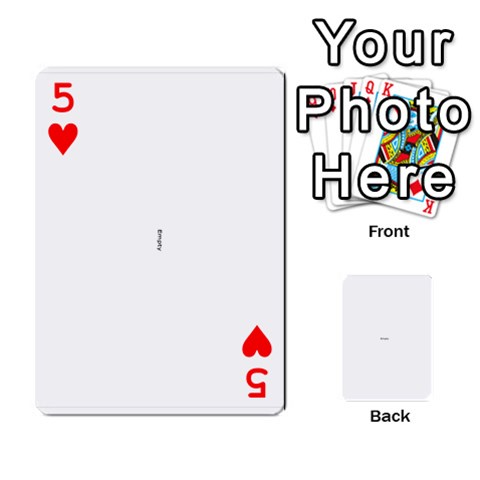 Deck Of Cards By Amy Losh Front - Heart5