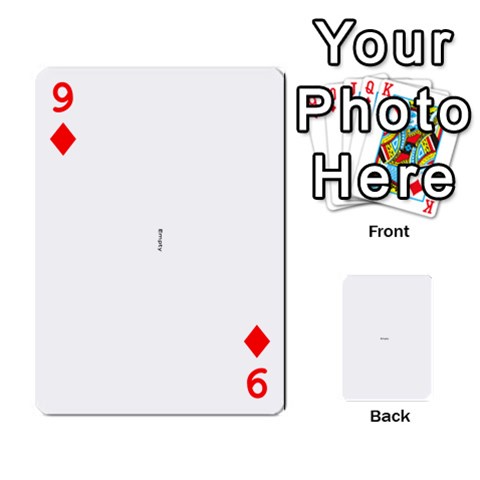 Deck Of Cards By Amy Losh Front - Diamond9