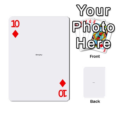 Deck Of Cards By Amy Losh Front - Diamond10