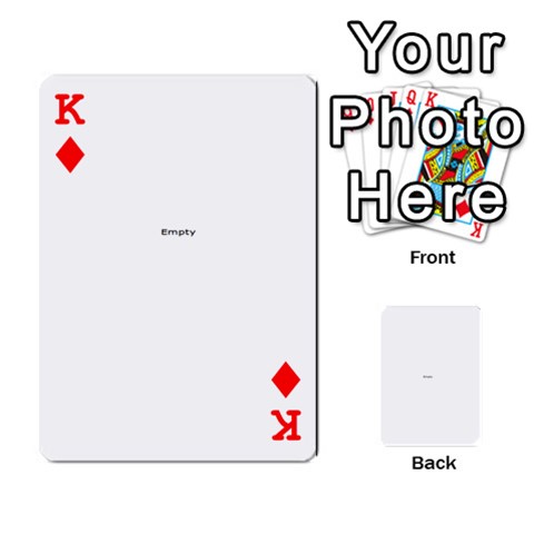 King Deck Of Cards By Amy Losh Front - DiamondK