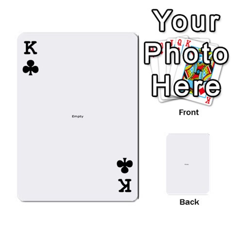 King Deck Of Cards By Amy Losh Front - ClubK