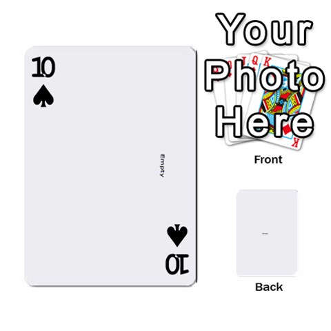 Deck Of Cards By Amy Losh Front - Spade10