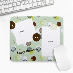 family mouse pad - Large Mousepad