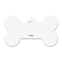 Riley s Tag - Dog Tag Bone (One Side)