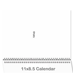 Pinup Calendar - Wall Calendar 11  x 8.5  (12-Months)
